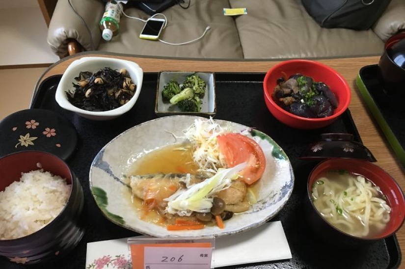La mujer que dio a luz en Japón, compartió lo que les den de comer en el hospital. Ahora todo el mundo quiere dar a luz en Japón