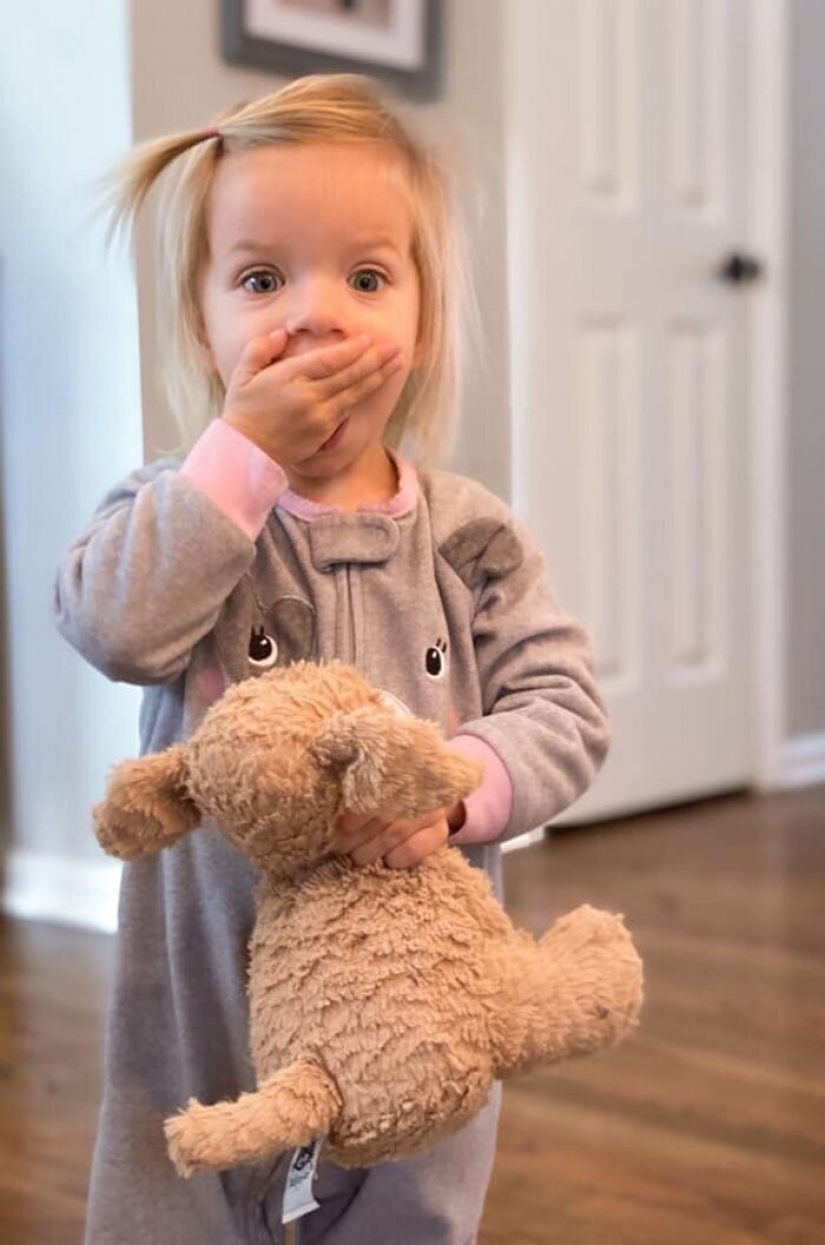 La niña había olvidado en el otro peluche, pero el personal se encargó de ello La niña había olvidado en el otro peluche, pero el personal se encargó de ello