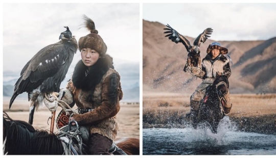 La Unión del hombre y de los pájaros: 7 impresionantes fotos de la cetrería en Mongolia