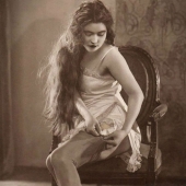 Las chicas más hermosas del mundo en las postales de 1900-erótico