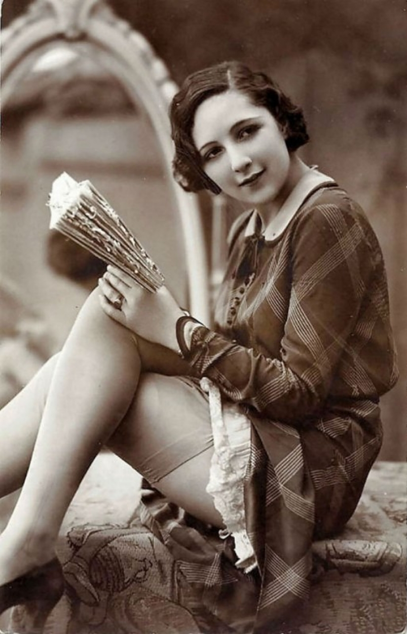 Las chicas más hermosas del mundo en las postales de 1900-erótico