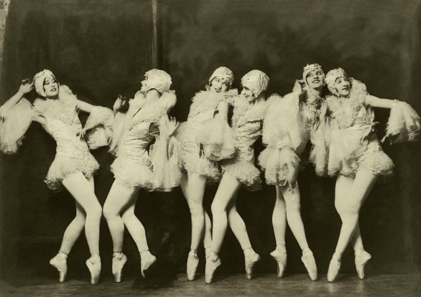 "Las niñas Zigfeld": la más sexy actriz de Broadway 1920-erótico