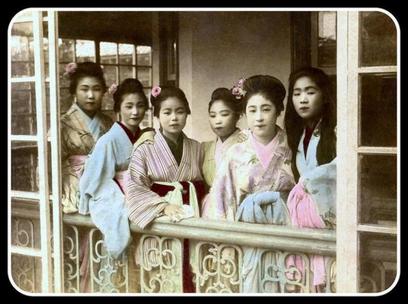 Las prostitutas de Japón del siglo XIX