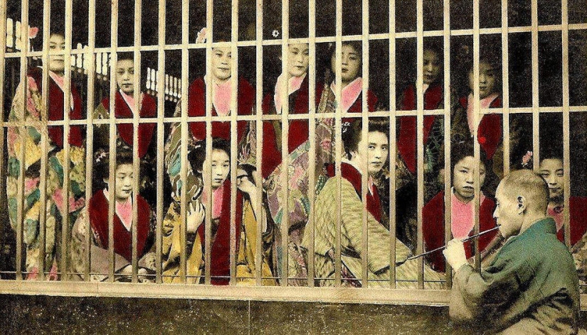 Las prostitutas de Japón del siglo XIX