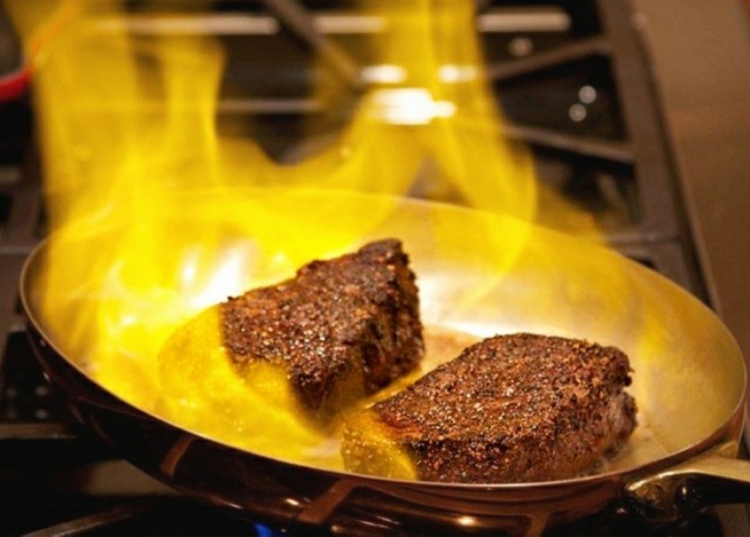 Las reglas de la cocina con el alcohol