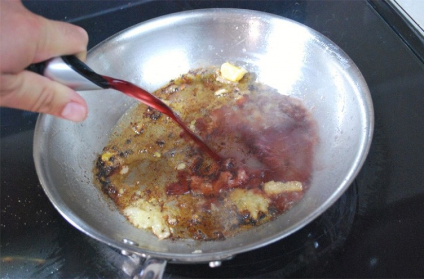 Las reglas de la cocina con el alcohol