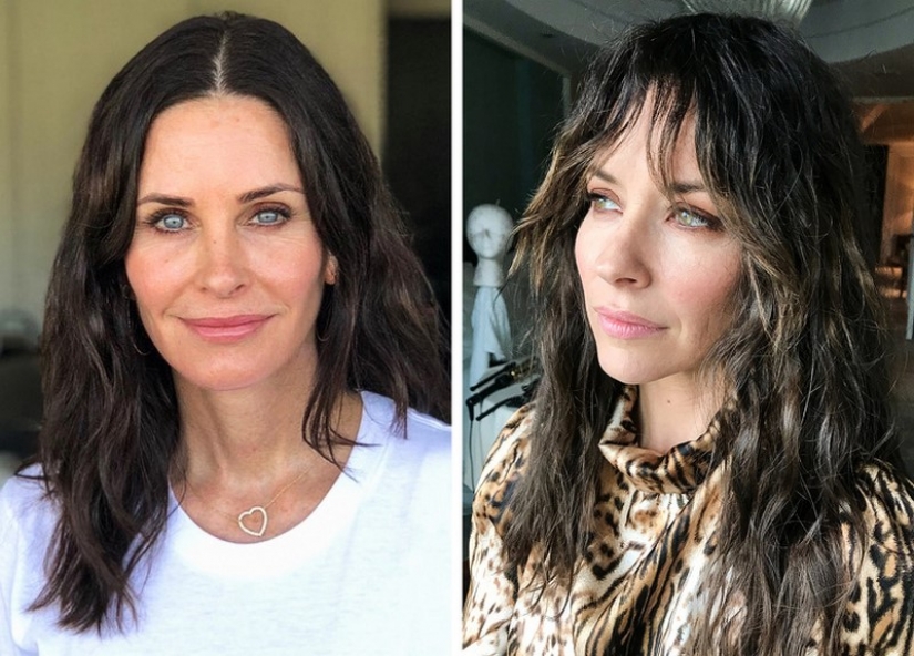 Like two drops: striking resemblance movie stars Like two drops: striking resemblance movie stars