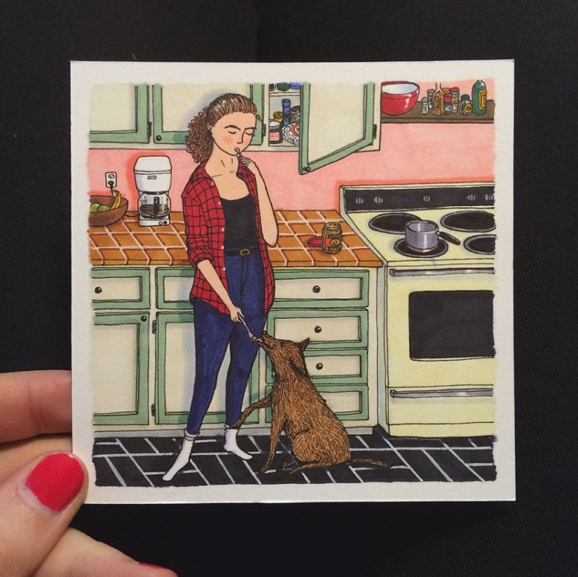 Lo que las mujeres hacen cuando no están mirando a los suscriptores de instagram