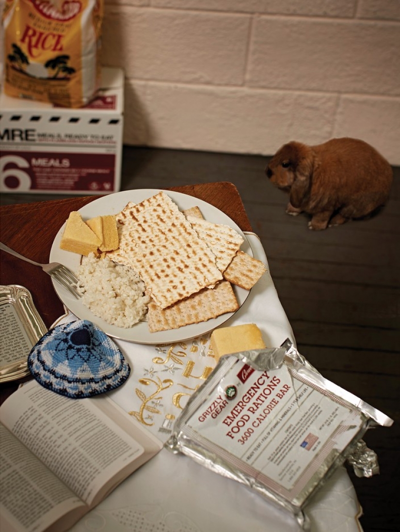 Lo que se va a comer los sobrevivientes del Armagedón Estadounidenses