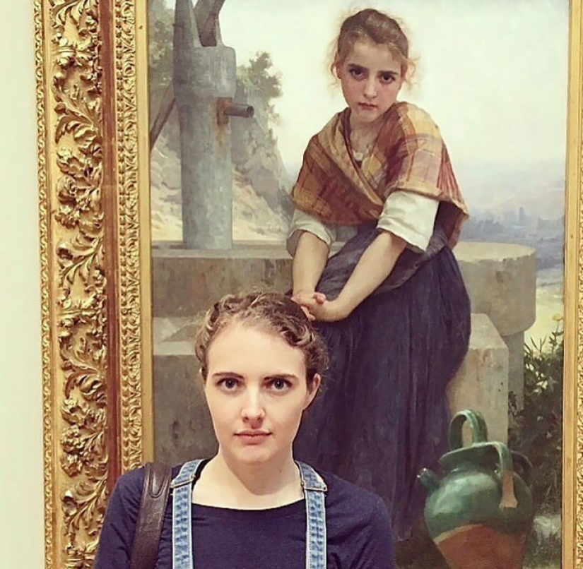 Look for me in the Louvre: people who found their counterparts in the classical paintings Look for me in the Louvre: people who found their counterparts in the classical paintings