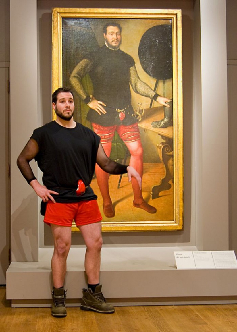 Look for me in the Louvre: people who found their counterparts in the classical paintings Look for me in the Louvre: people who found their counterparts in the classical paintings