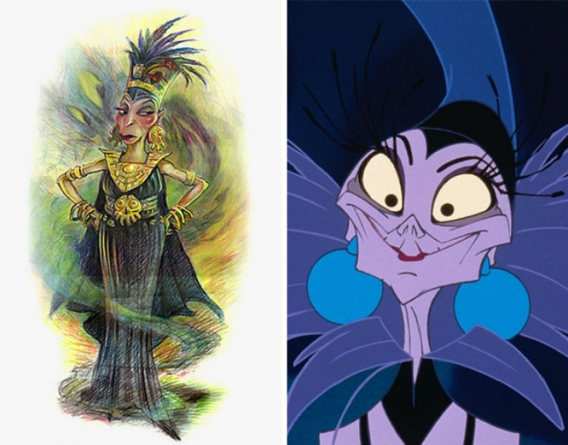 Looked like disney characters at the beginning