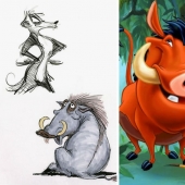 Looked like disney characters at the beginning