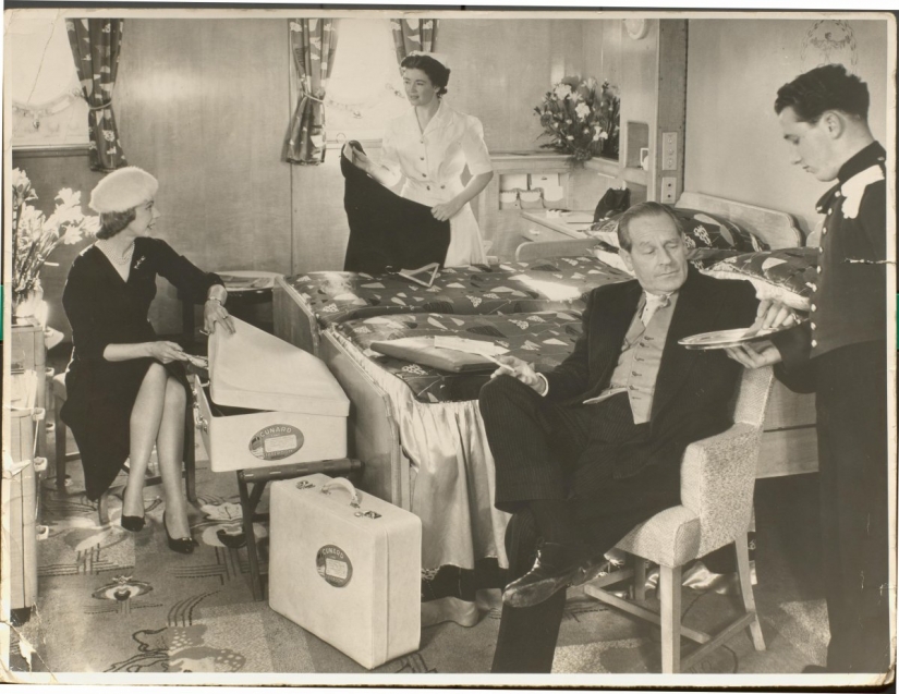 Looked like first class on the cruise ships before the era of aircraft