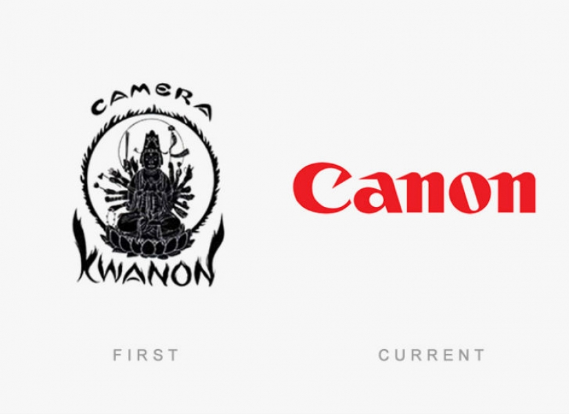 Looked like the first logos of world famous brands Looked like the first logos of world famous brands