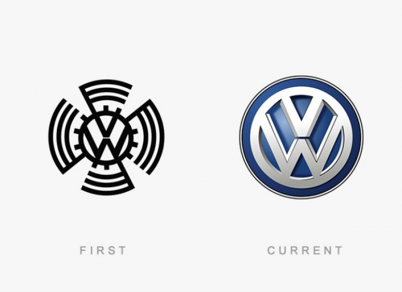 Looked like the first logos of world famous brands Looked like the first logos of world famous brands