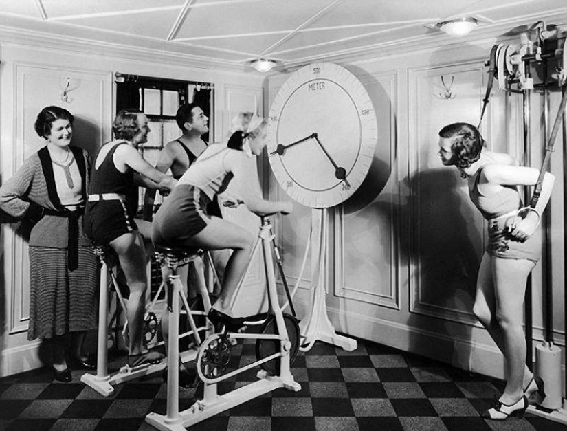 Looked like the fitness of the early twentieth century Looked like the fitness of the early twentieth century