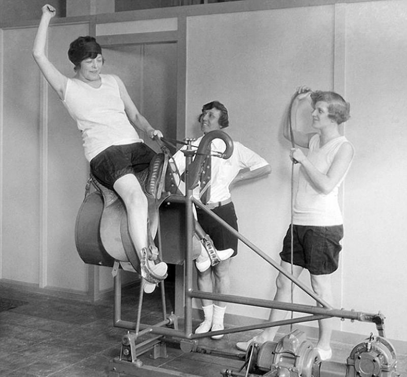 Looked like the fitness of the early twentieth century Looked like the fitness of the early twentieth century