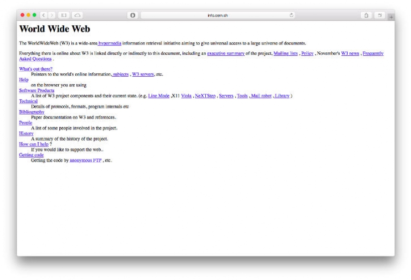 Looked like the Internet 25 years ago