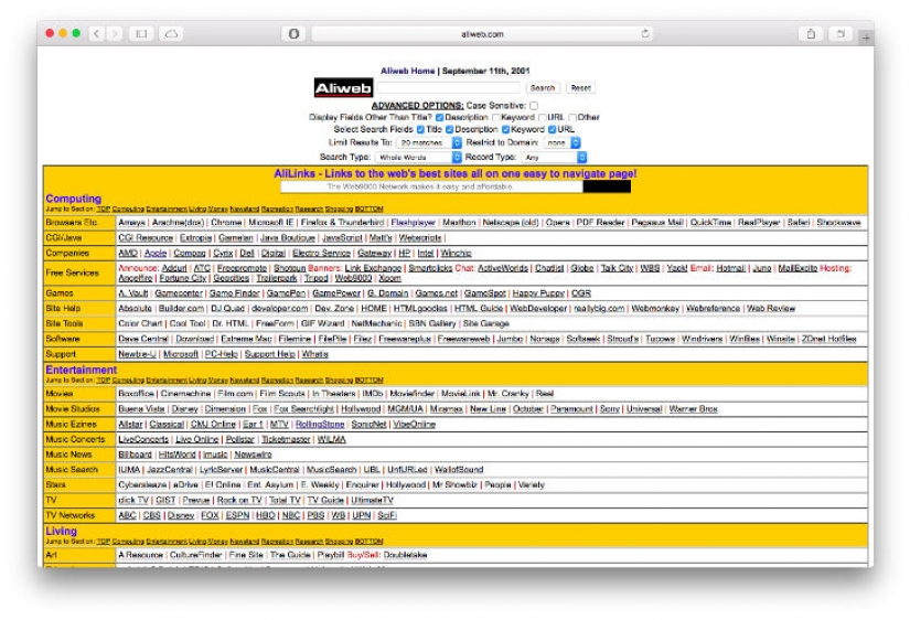 Looked like the Internet 25 years ago