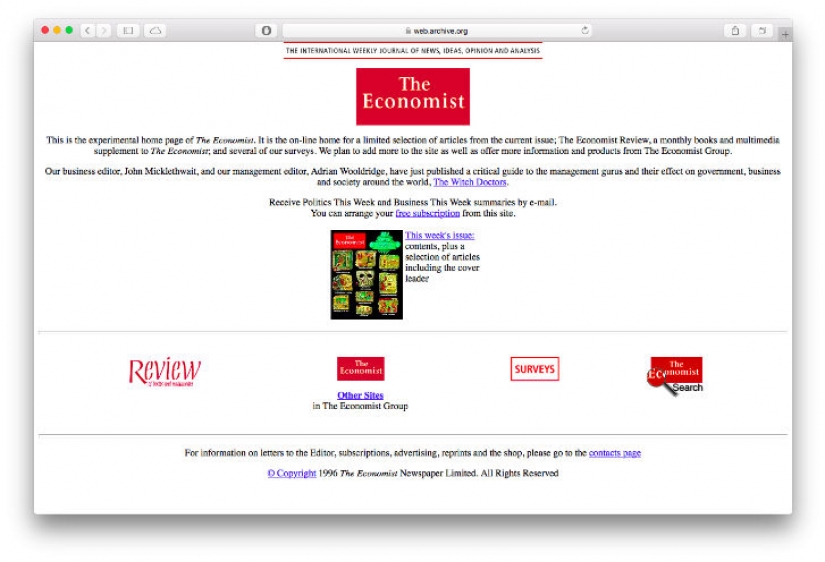 Looked like the Internet 25 years ago