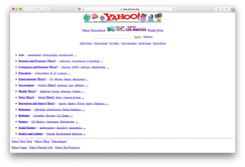 Looked like the Internet 25 years ago