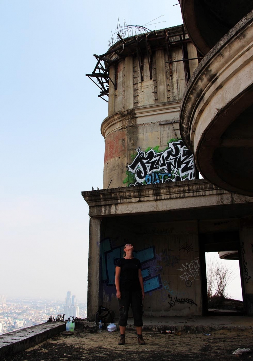 Looks like the biggest abandoned skyscraper in the world