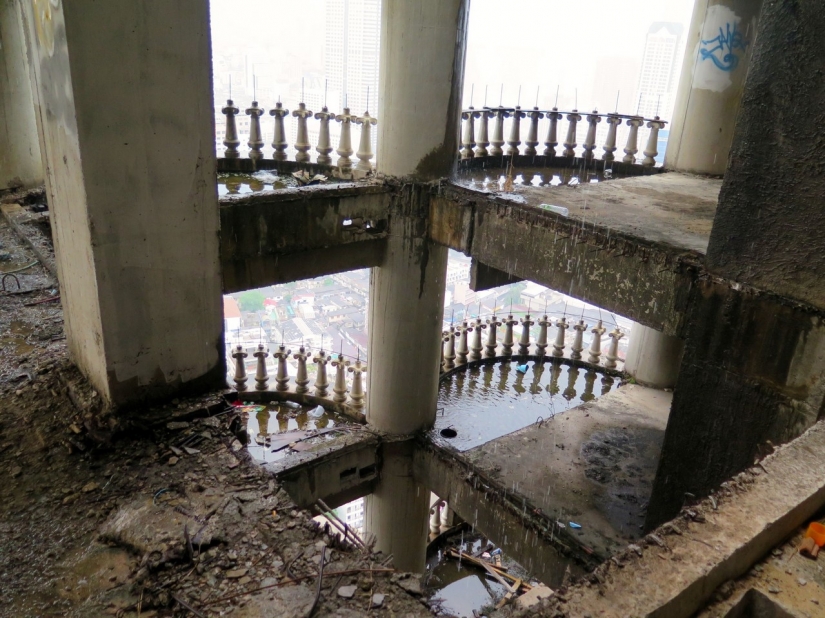 Looks like the biggest abandoned skyscraper in the world