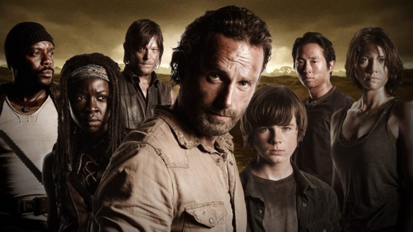Los actores que ganan millones de papeles en "the Walking dead"