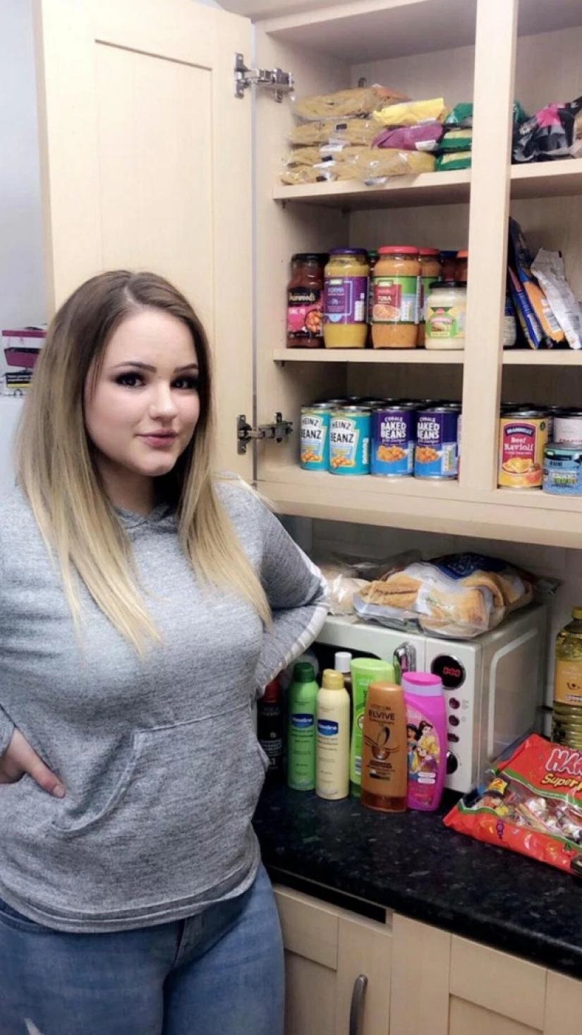 Los Británicos han hecho una impresionante comida y comprar armas para protegerse de los ladrones durante una pandemia