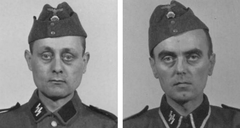 Los retratos de los guardias Nazis de Auschwitz años 1940-1945