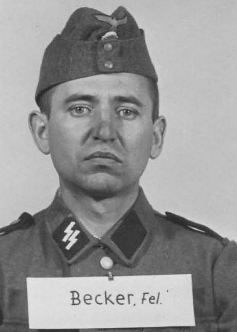 Los retratos de los guardias Nazis de Auschwitz años 1940-1945