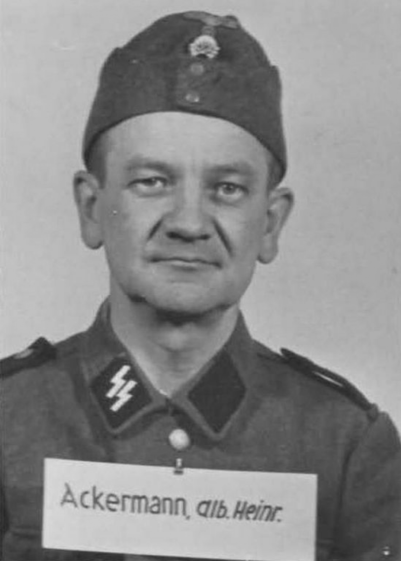 Los retratos de los guardias Nazis de Auschwitz años 1940-1945