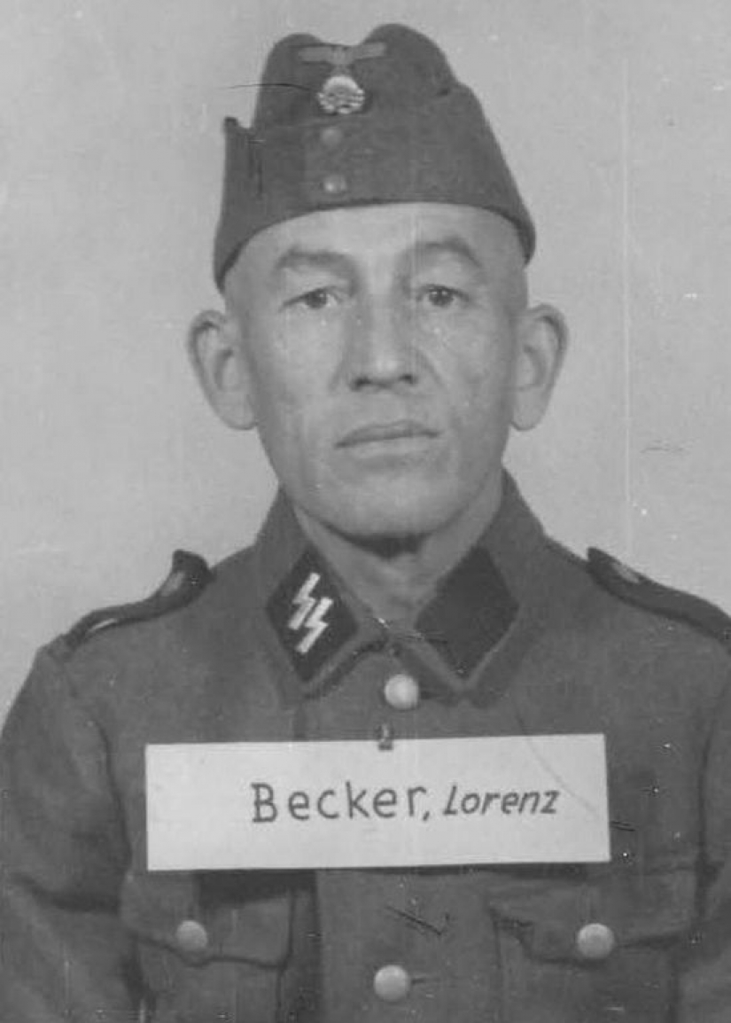 Los retratos de los guardias Nazis de Auschwitz años 1940-1945