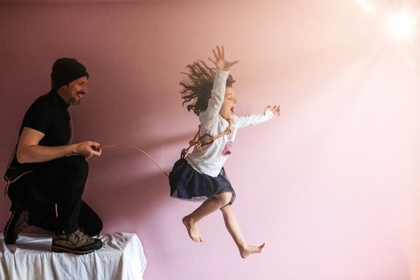 Lover of travel figured out how to get to the mountains without leaving home