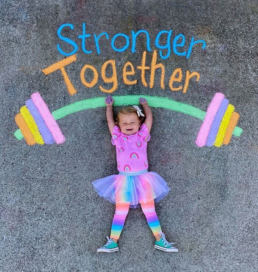 Lápices de colores y la imaginación: imágenes lindas de mundos mágicos que mi mamá creado para hijas en cuarentena Lápices de colores y la imaginación: imágenes lindas de mundos mágicos que mi mamá creado para hijas en cuarentena