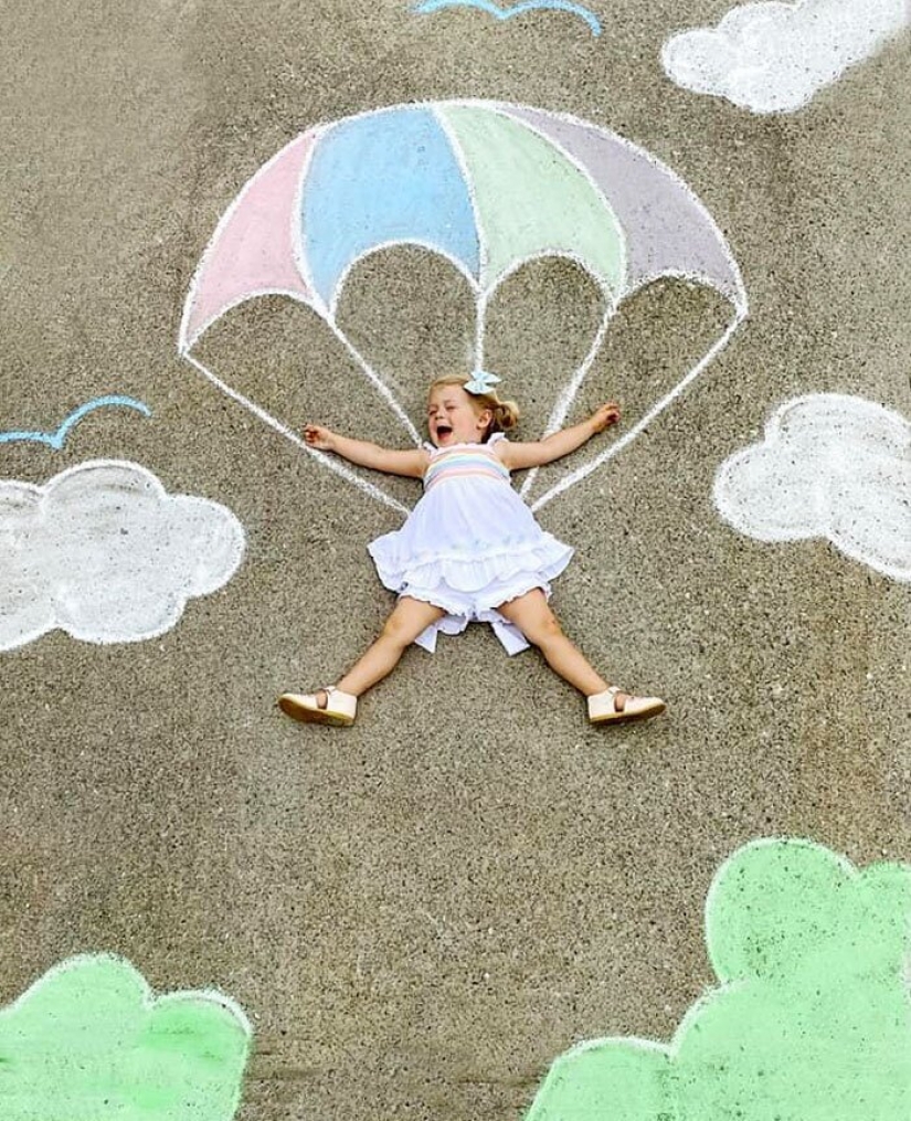 Lápices de colores y la imaginación: imágenes lindas de mundos mágicos que mi mamá creado para hijas en cuarentena Lápices de colores y la imaginación: imágenes lindas de mundos mágicos que mi mamá creado para hijas en cuarentena