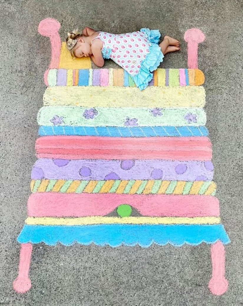 Lápices de colores y la imaginación: imágenes lindas de mundos mágicos que mi mamá creado para hijas en cuarentena Lápices de colores y la imaginación: imágenes lindas de mundos mágicos que mi mamá creado para hijas en cuarentena