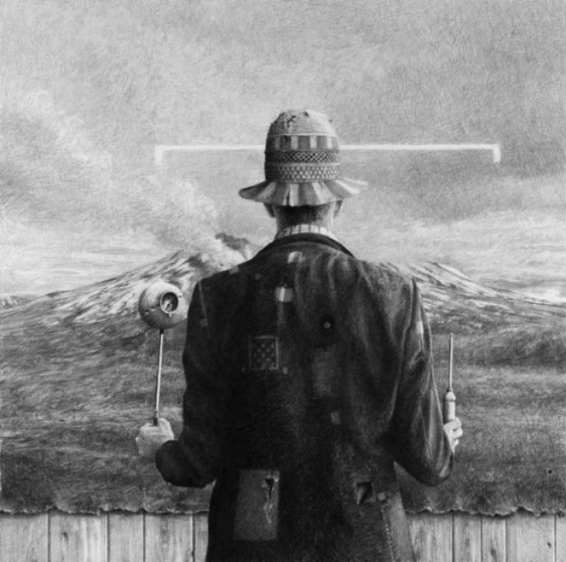 Lápiz obras maestras, como las fotos en blanco y negro