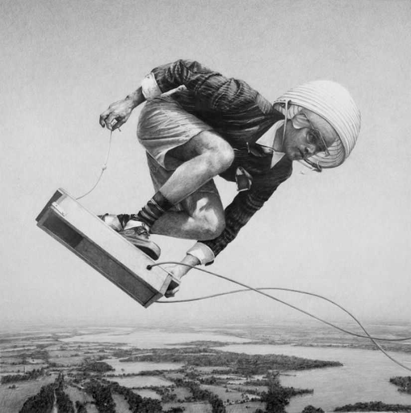 Lápiz obras maestras, como las fotos en blanco y negro