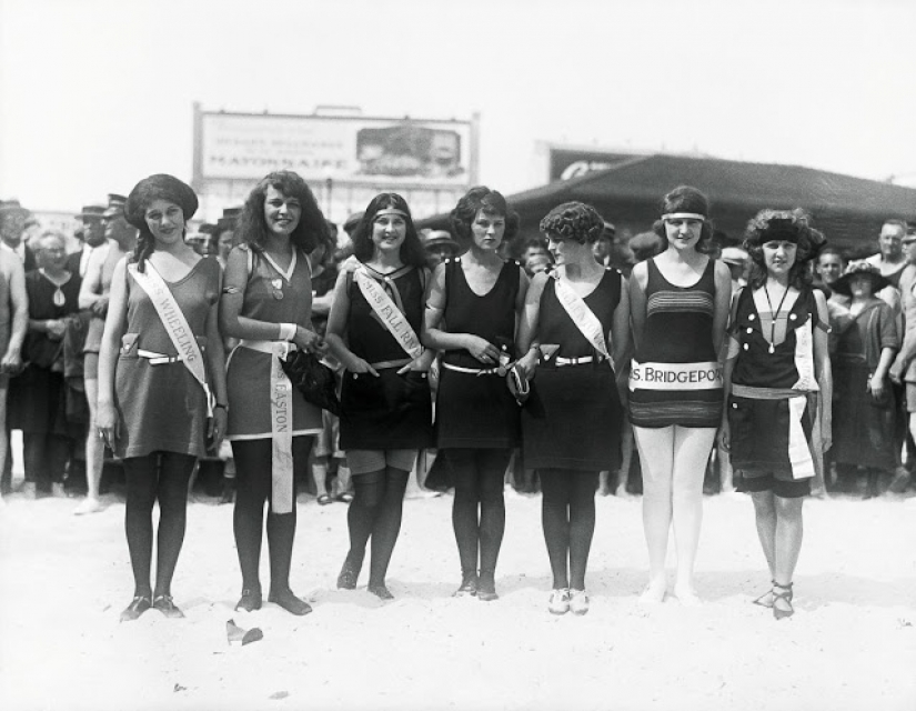 Margaret Gorman, the first "Miss America"