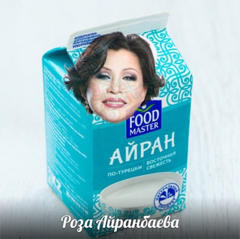 Marmeladze and Karawatha: Twitter Russian stars turn into food