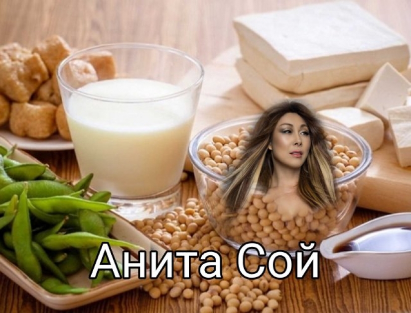 Marmeladze and Karawatha: Twitter Russian stars turn into food