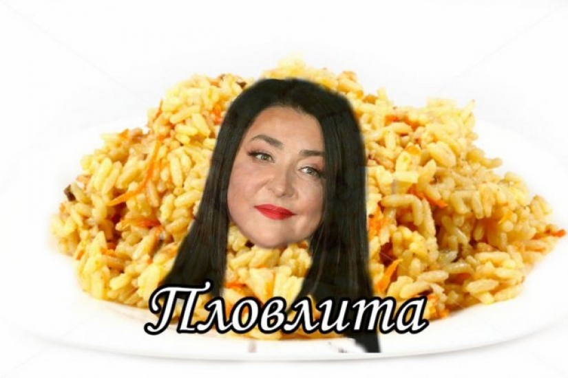 Marmeladze and Karawatha: Twitter Russian stars turn into food