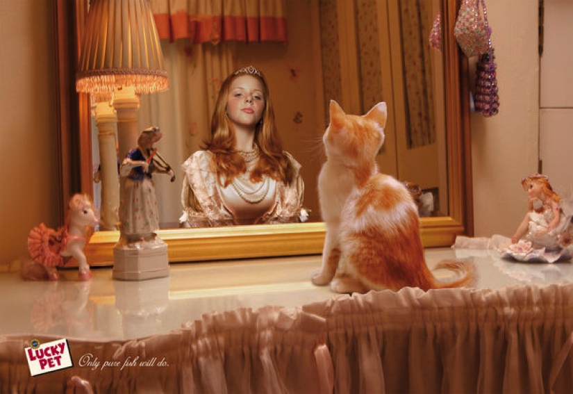 Meow! 15 ejemplos de divertido y lindo gato publicidad