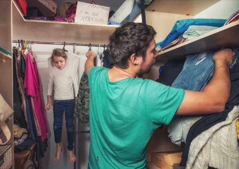 "Mom, we are doing well": father and daughter made a report, from which the mother becomes ill "Mom, we are doing well": father and daughter made a report, from which the mother becomes ill