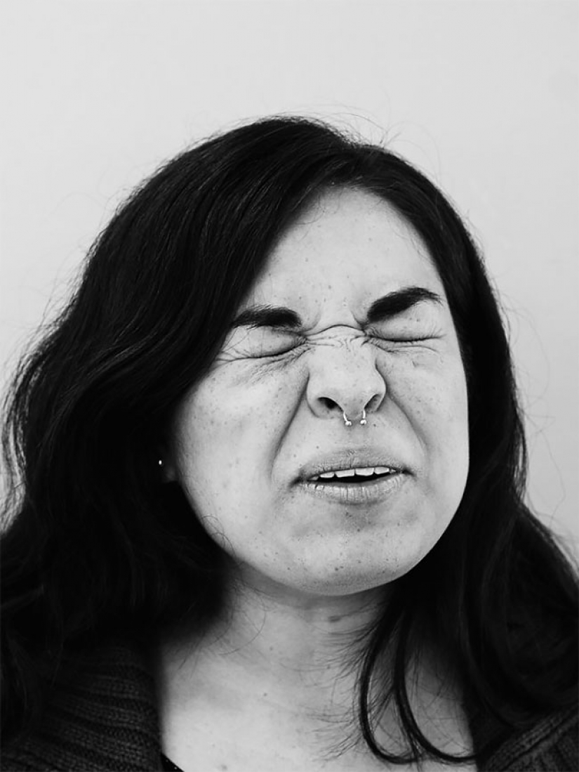 Momento conmovedor: retratos de personas que han probado la más caliente de la pimienta en el mundo