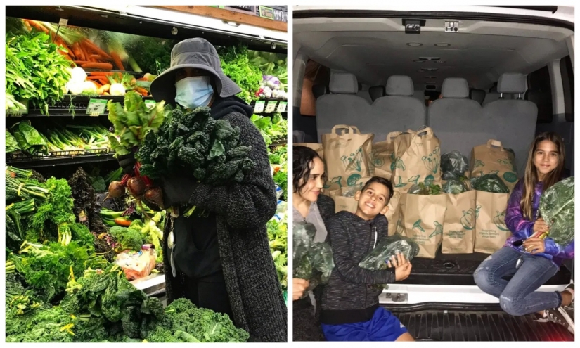 No el hambre, sino una dieta saludable! Los usuarios de las redes sociales de que se trate de "Baylor" alimentar a sus 14 hijos