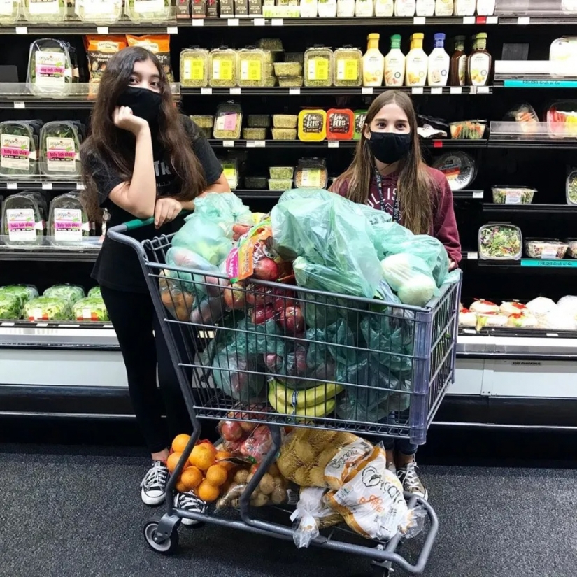 Not hunger, but a healthy diet! Users of social networks concerned than "Octomom" feed his 14 children