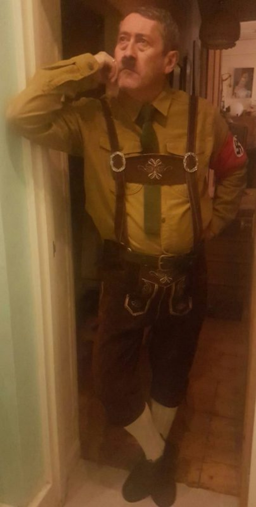 "Oh, es un trabajo duro!": las dificultades de la vida de Londres doble de Hitler